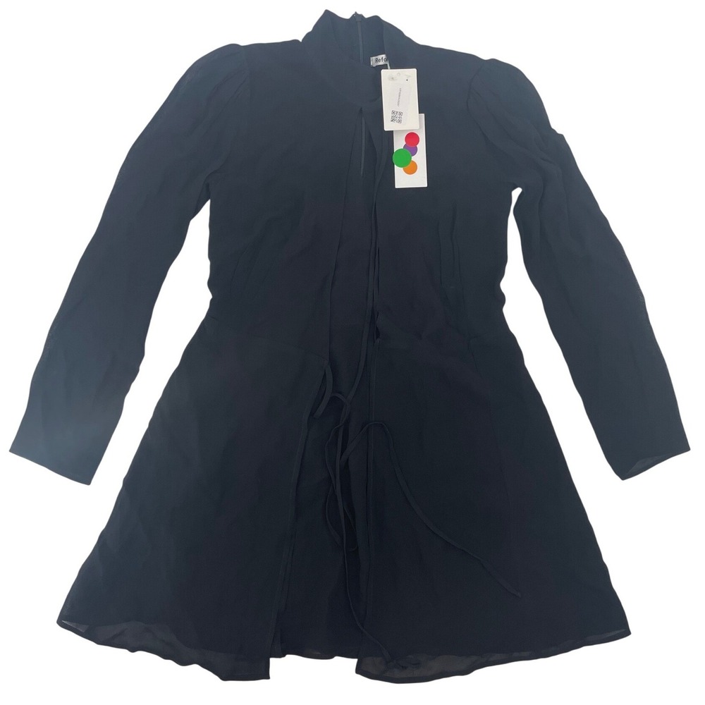 Reformation Dress XXS Black New